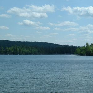 Vue du lac Nicolet
